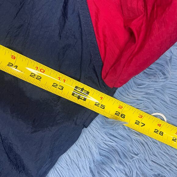 VINTAGE B.I Gear Half Zip Windbreaker Jacket Size Large Mens Blue Unisex Casual - Picture 13 of 15